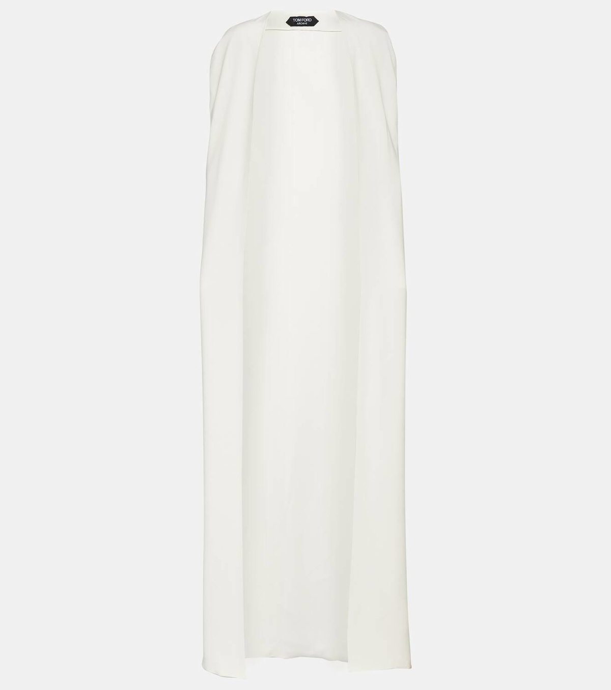 Tom Ford Silk georgette cape