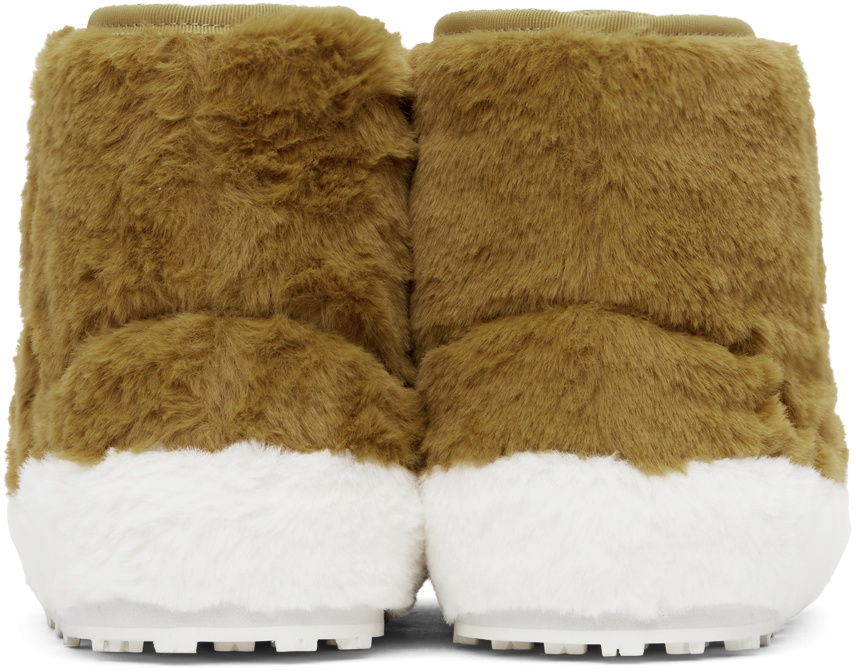 【関税込み】Marni タン＆ホワイト Teddy テニススニーカー Marni Teddy スニーカー | ブラック | FARFETCH JP