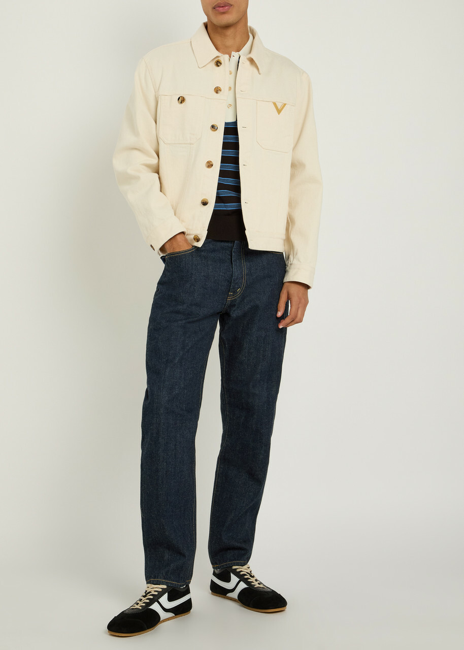 Blue Blue Relaxed Tapered-leg Jeans Indigo