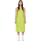 rag and bone Green Silk Colette Slip Dress