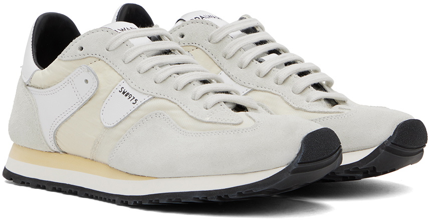 Spalwart White Master Blaster Low Sneakers
