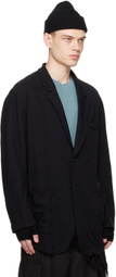 Undercoverism Black Button Blazer