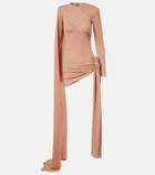 The New Arrivals Ilkyaz Ozel Draped gathered minidress
