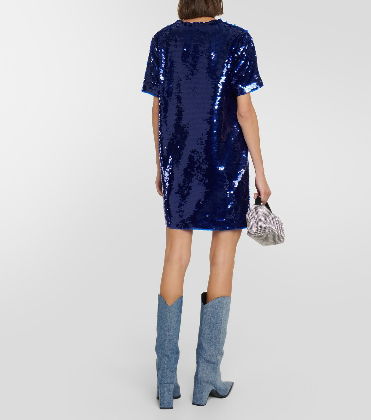 The Frankie Shop Riley sequin minidress
