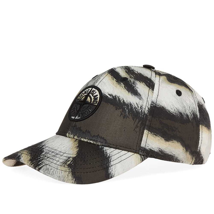 Photo: Stone Island Tiger Camo Baseball Nylon Cap Beige