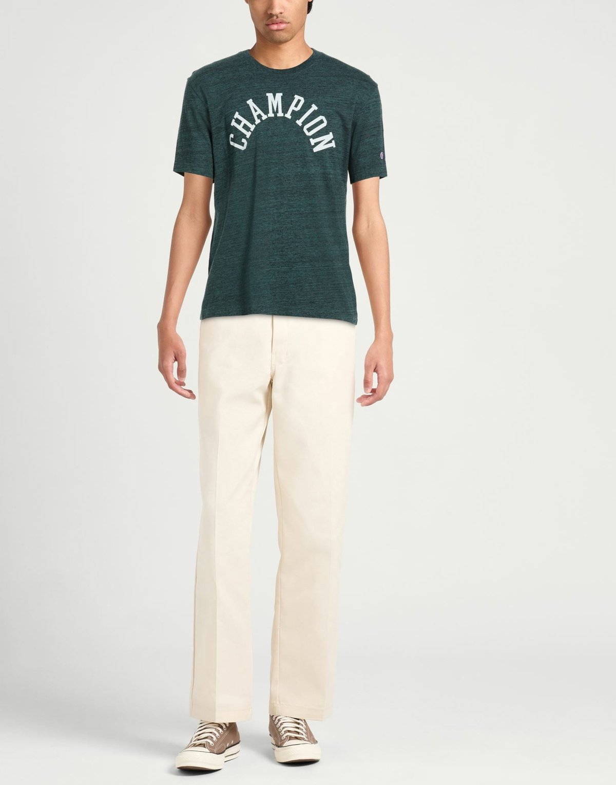 Champion Mens T-shirt Dark in Green