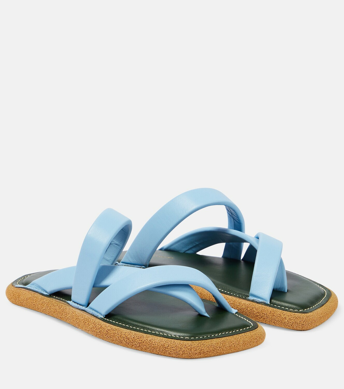 Dries Van Noten - Leather slides