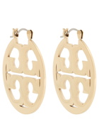 Tory Burch Miller Small 18kt Gold-plated Hoop Earrings - One Size
