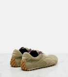 Bottega Veneta Orbit Flash suede sneakers