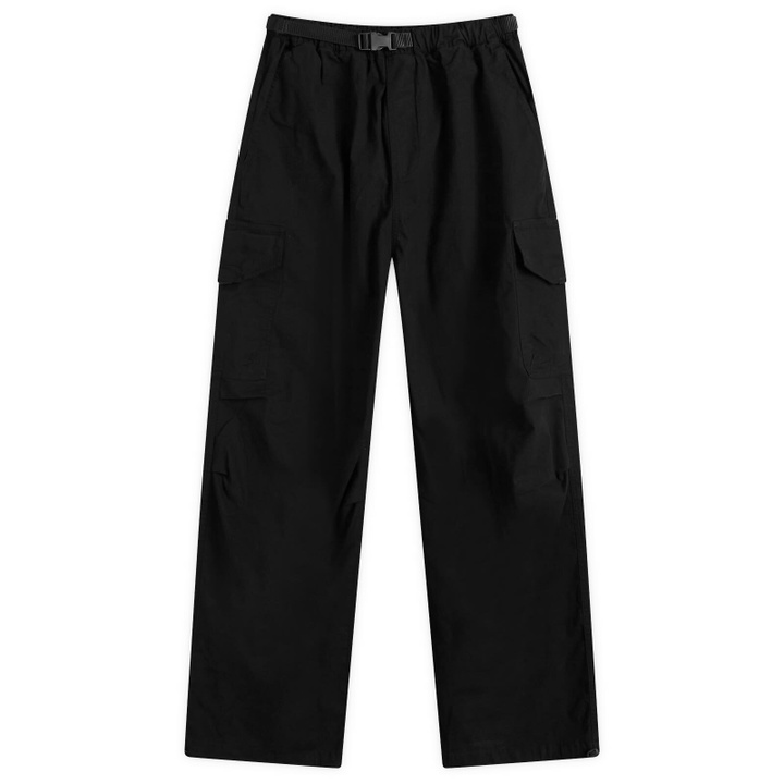 Photo: Good Morning Tapes Men's Recycled Ripstop Cargo Pants in Black