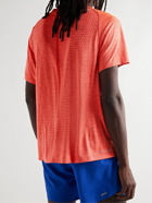 Nike Running - Slim-Fit Dri-FIT ADV TechKnit T-Shirt - Orange