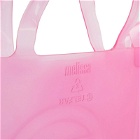 Melissa Women's x TELFAR Large Jelly Shopper Bag in Pink