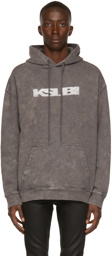 Ksubi Grey Sign Of The Times Biggie Hoodie