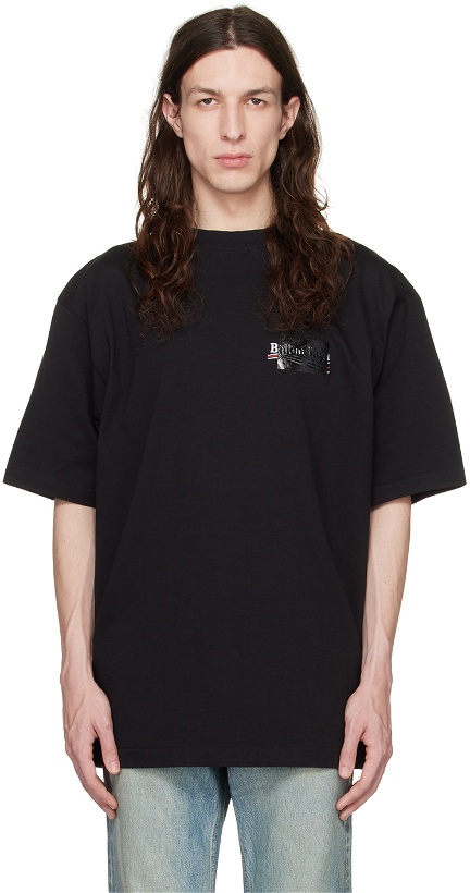 Photo: Balenciaga Black Gaffer T-Shirt
