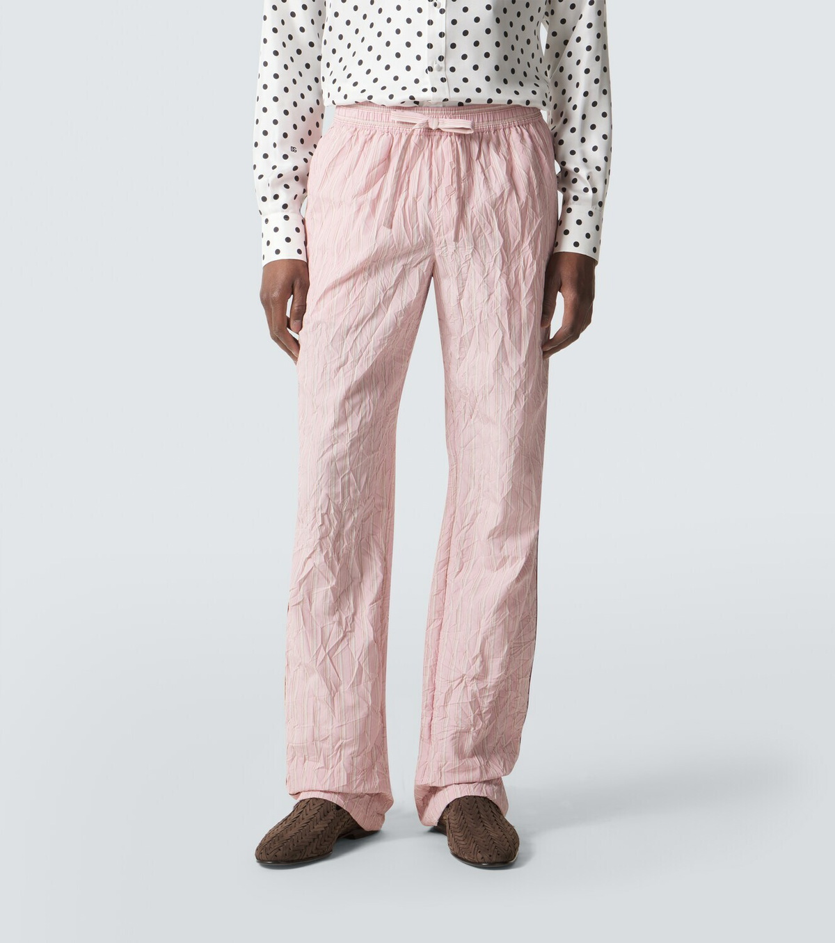 Dolce&Gabbana Striped straight pants
