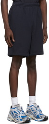 Balenciaga Navy BB Corp Shorts