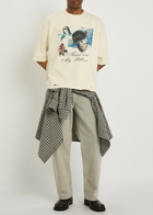 Willy Chavarria Buffalo Printed Cotton T-shirt White