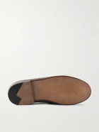 J.M. Weston - 180 Moccasin Suede Penny Loafers - Gray