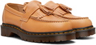 Dr. Martens Beige Adrian Tassel Loafers