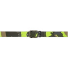 Valentino Green Valentino Garavani Camo Rockstud Belt