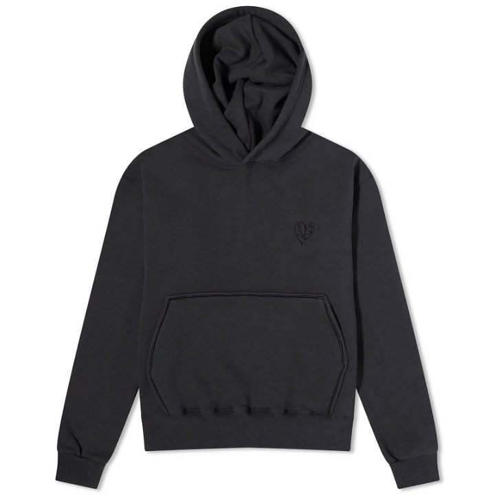 Photo: Andersson Bell Men's ADSB Heart Popover Hoodie in Charcoal