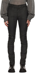 FREI-MUT Black Mercy Leather Pants