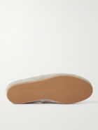 Mulo - Suede Slippers - Gray