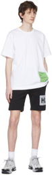 Helmut Lang Black Cotton Shorts