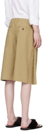 T/SEHNE Beige Tailored Shorts