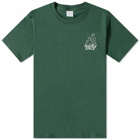 Quiet Golf Men's Quiet Please Print T-Shirt in Forest