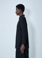 Yohji Yamamoto Chain Stitch Broad Zip Open Blouse