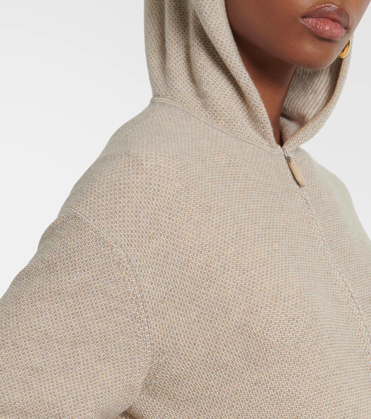 Loro Piana Varallo cashmere hoodie
