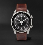Jaeger-LeCoultre - Polaris Automatic Stainless Steel and Leather Watch - Men - Black