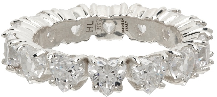 Photo: Hatton Labs Silver Heart Eternity Ring