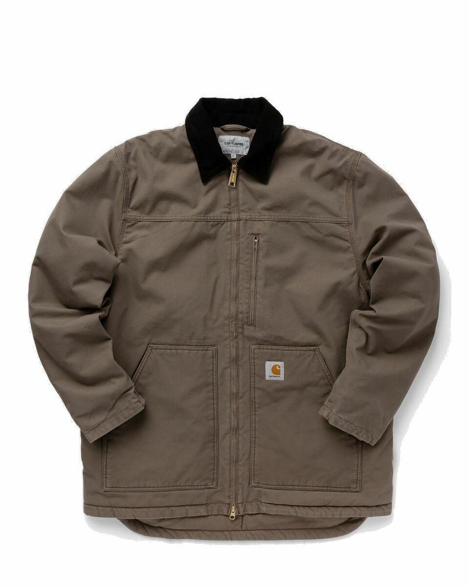 Photo: Carhartt Wip Arlington Coat Brown - Mens - Coats