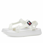 Tommy Jeans Women's Eva Sandal in Ecru