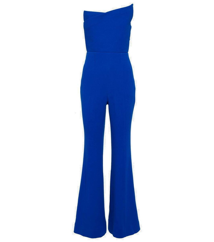 Photo: Roland Mouret Asymmetric wool crêpe jumpsuit