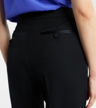 Tom Ford Silk-trimmed wool suit pants