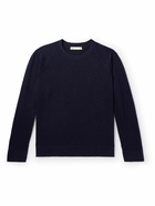 UMIT BENAN B - Zefira Cashmere and Silk-Blend Sweatshirt - Blue