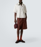 Plan C Printed cotton shirt