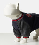 Gucci Embroidered wool dog coat