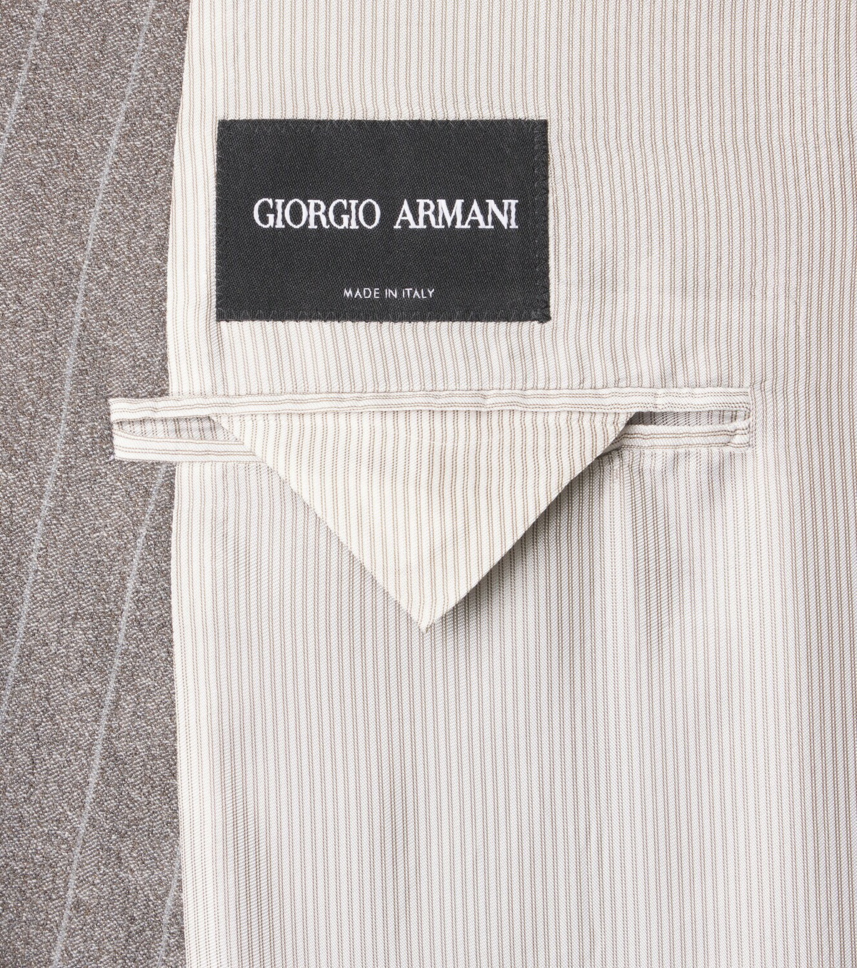 Giorgio Armani Pinstripe virgin wool suit