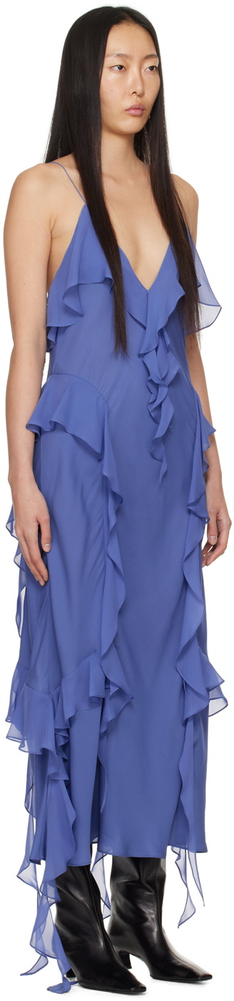 khaite blue dress KHAITE-TULULA DRESS-55043002 803  Dope