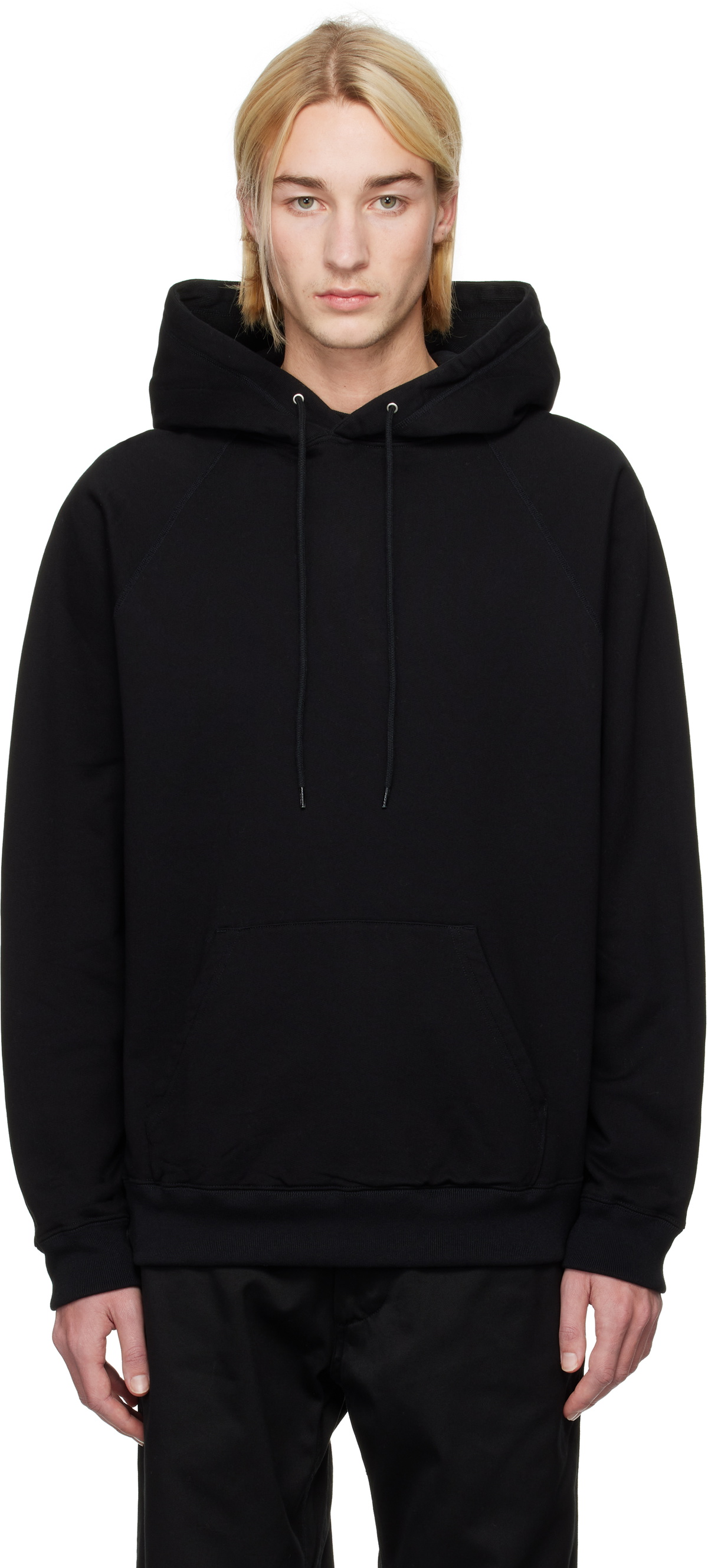 nanamica Black Pullover Sweat Hoodie