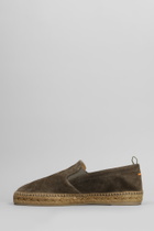 Castañer Joel T-186 Espadrilles In Brown Suede