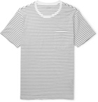 Club Monaco - Williams Striped Cotton-Jersey T-Shirt - White