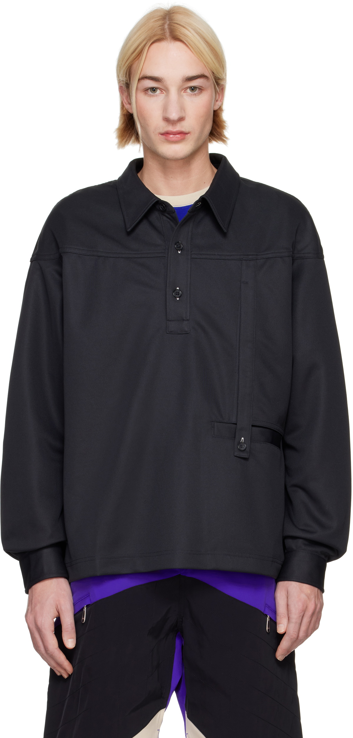 Asics Black Kiko Kostadinov Edition Ormosiancy Pullover Shirt ASICS