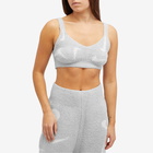 Nike Women's NSW Cozy Knit Bra in Light Smoke Grey/Photon Dust