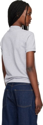 Maison Kitsuné Gray Baby Fox Regular Polo