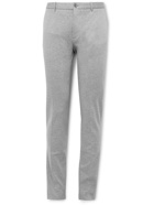 Incotex - Slim-Fit Double-Faced Cotton-Blend Trousers - Gray